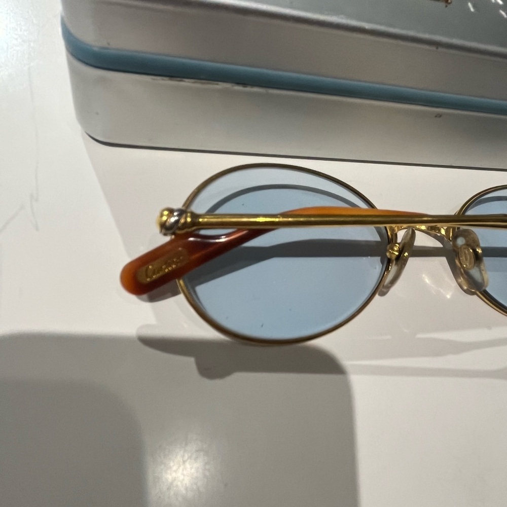 14k Cartier sunglasses - Picture 2 of 5